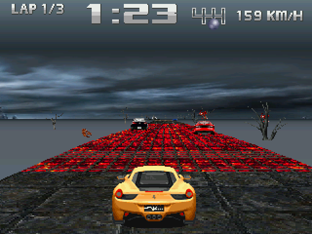 Racer 2 atari screenshot